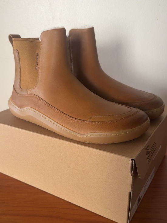 Vivo barefoot Other - Vivobarefoot Gobi Chelsea WarmLined M Men's Tan Leather Boots EU 43 US 10